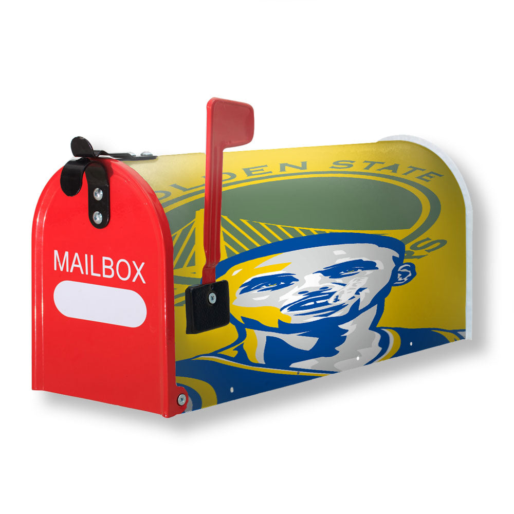 Stephen Curry Passion Illusration Magnetic Mailbox Cover - 18.0" x 21.0"