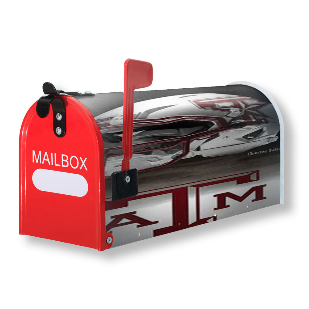 Texas A M Helmet Logo Magnetic Mailbox Cover - 18.0" x 21.0"