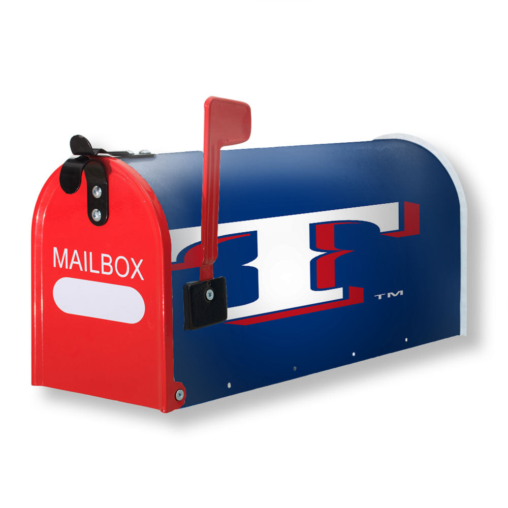 Texas Rangers Insignia Magnetic Mailbox Cover - 18.0" x 21.0"