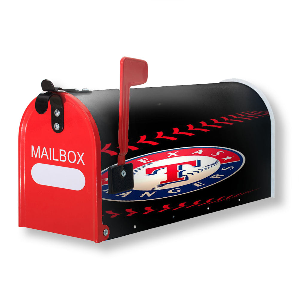Texas Rangers Mlb 3 Magnetic Mailbox Cover - 18.0" x 21.0"