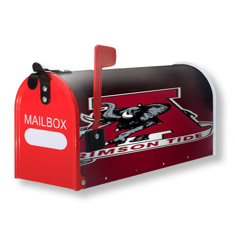 The Alabama Crimson Tide Football Magnetic Mailbox Cover - 18.0" x 21.0"