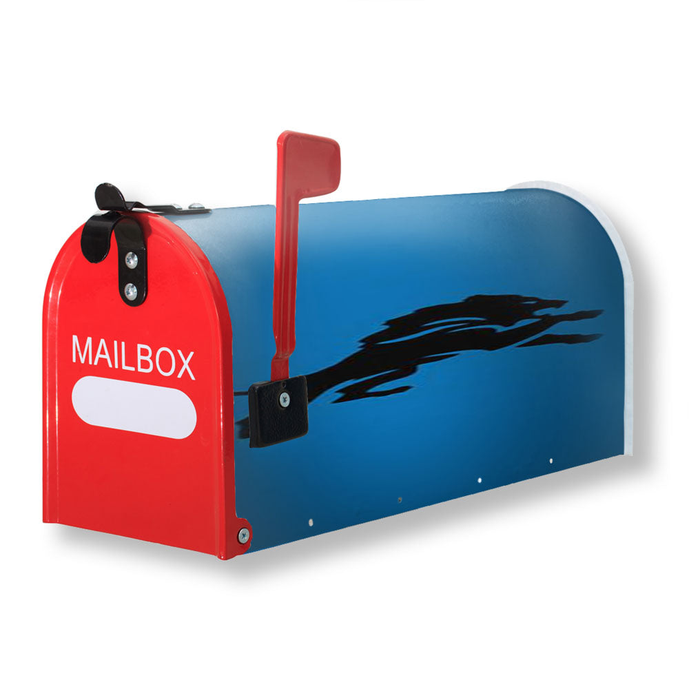 The D Is Detroit Lions Magnetic Mailbox Cover - 18.0" x 21.0"