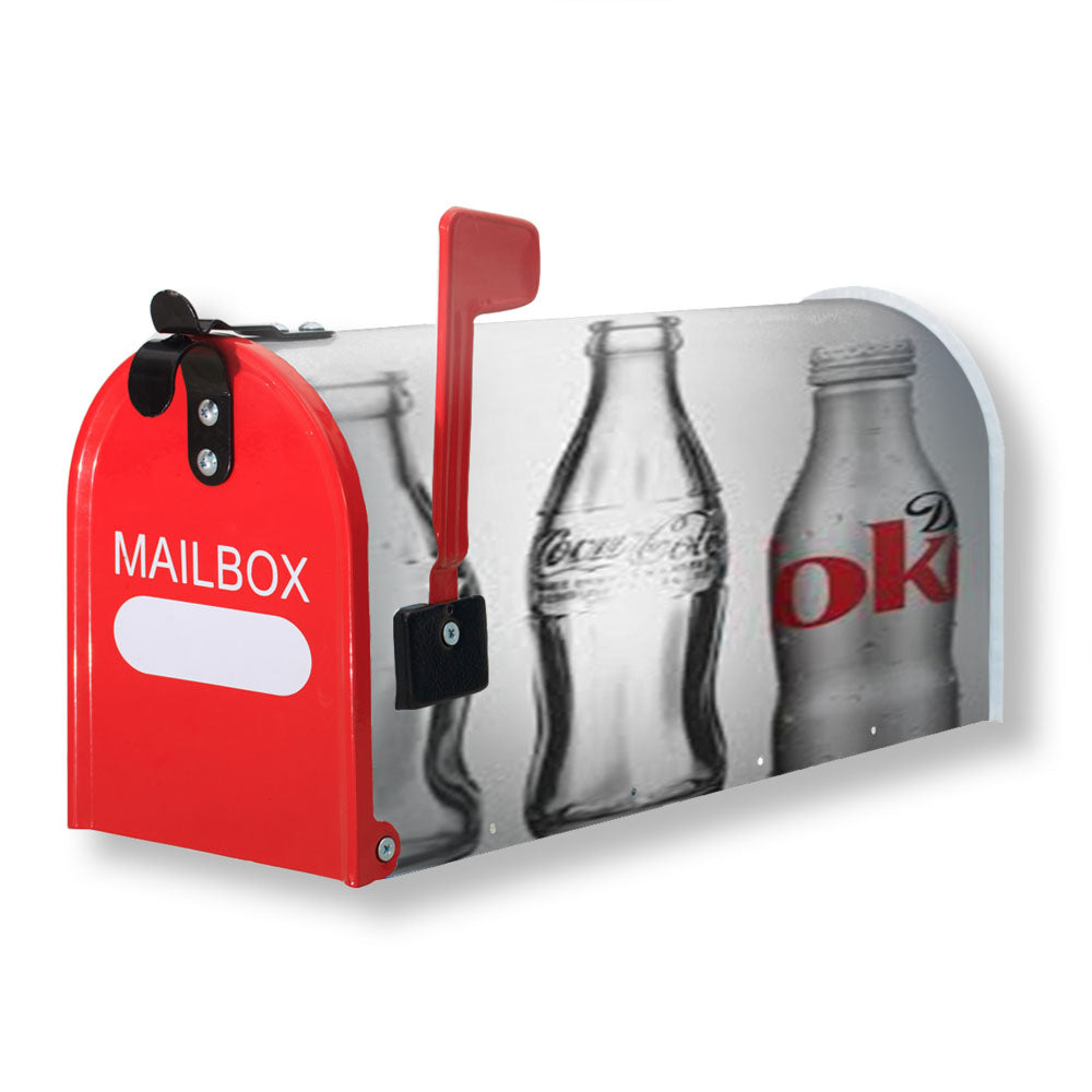 The Evolution Of Coke Coca Cola Magnetic Mailbox Cover - 18.0" x 21.0"
