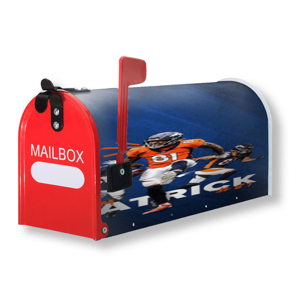 Tim Patrick Denver Broncos Magnetic Mailbox Cover - 18.0" x 21.0"