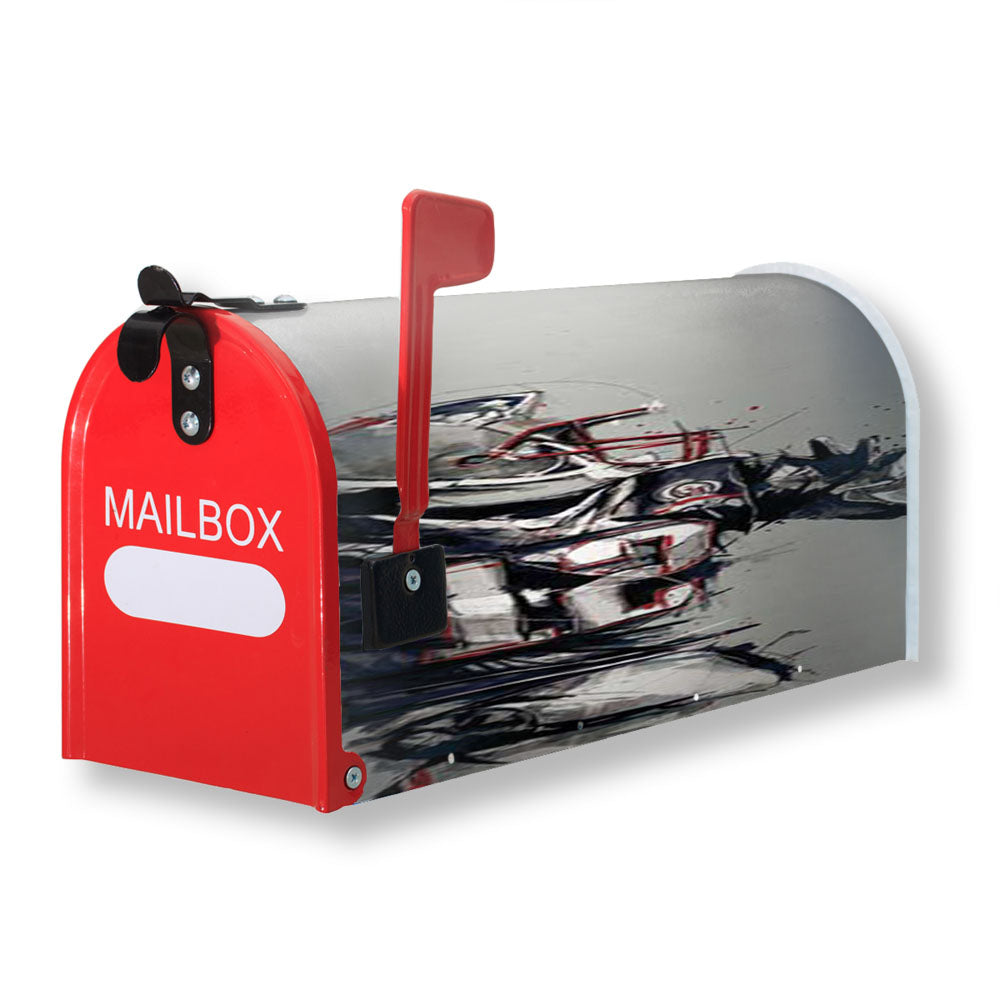 Tom Brady Sketch Magnetic Mailbox Cover - 18.0" x 21.0"