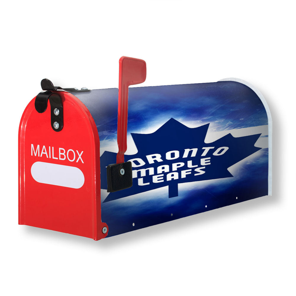 Toronto Maple Leafs Nhl Ice Hokey Leafs Magnetic Mailbox Cover - 18.0" x 21.0"