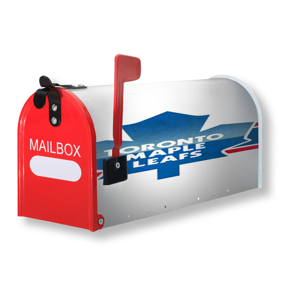 Toronto Maple Leafs White Magnetic Mailbox Cover - 18.0" x 21.0"