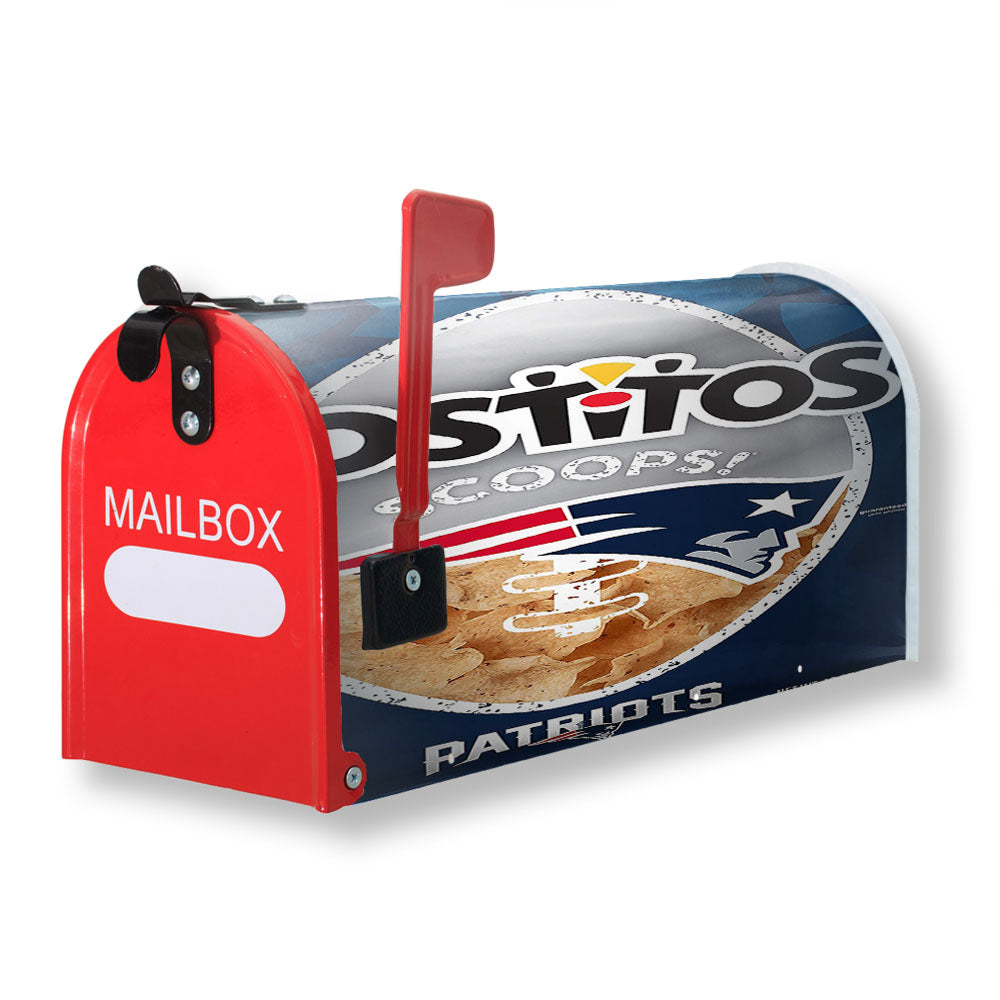 Tostitos Nfl New England Patriots Chips Magnetic Mailbox Cover - 18.0" x 21.0"