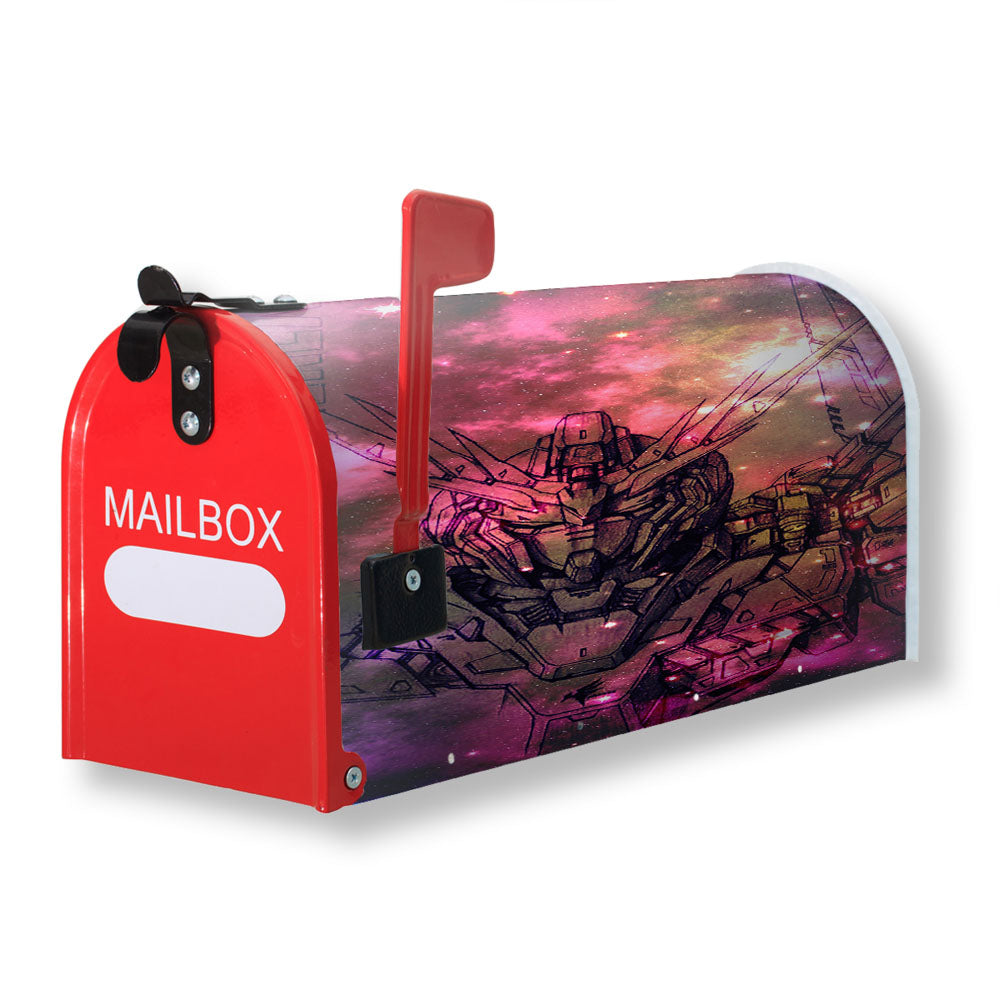 Unicorn Gundam Phoenix Galaxy Magnetic Mailbox Cover - 18.0" x 21.0"