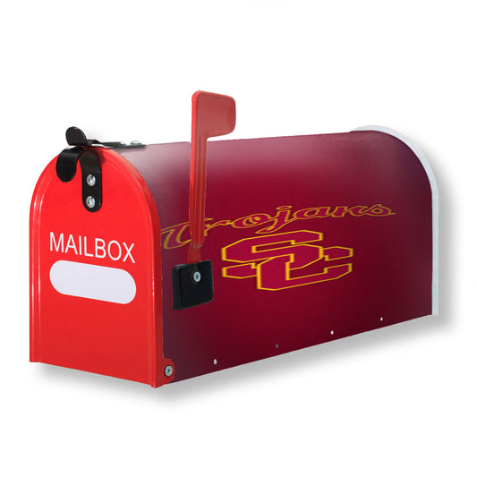 Usc Trojans Nfl Magnetic Mailbox Cover 18" x 21" Outdoor Decor