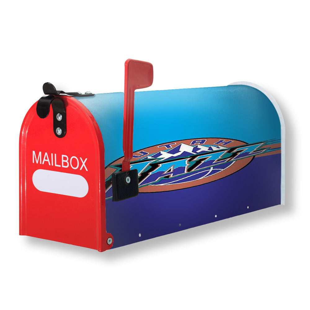 Utah Jazz Basketball Logo Magnetic Mailbox Cover - 18.0" x 21.0"
