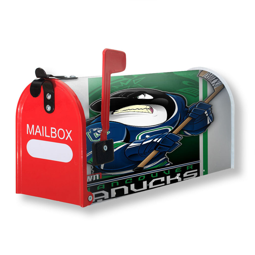 Vancouver Canucks Hockey Magnetic Mailbox Cover - 18.0" x 21.0"