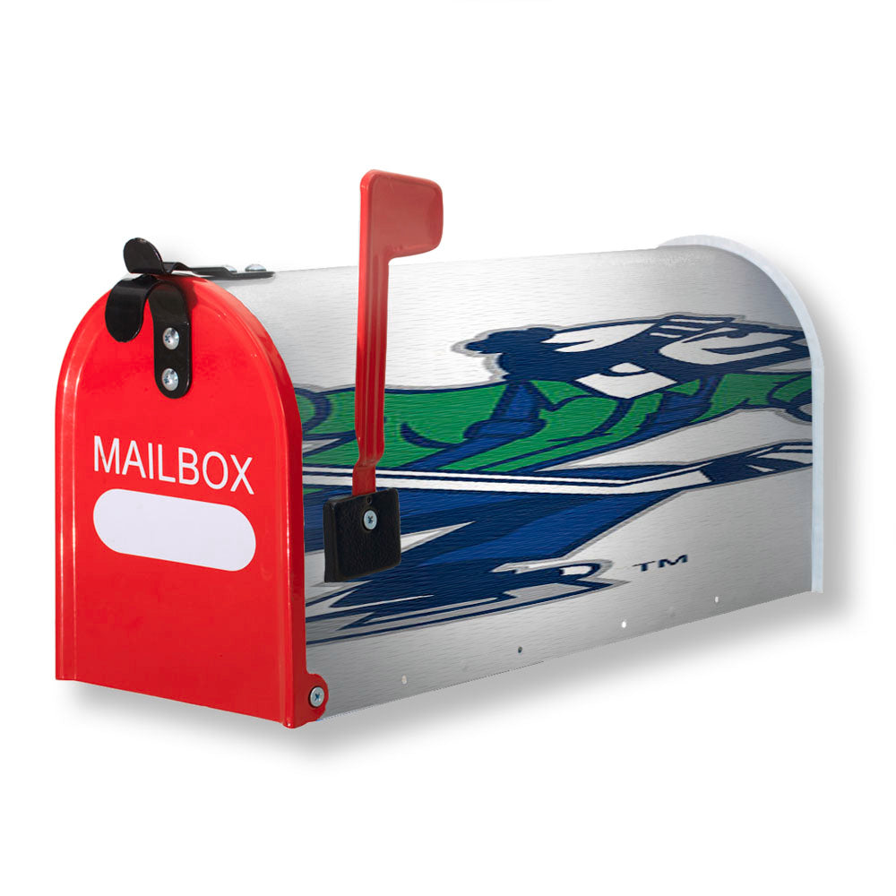 Vancouver Canucks Johnny Logo Magnetic Mailbox Cover - 18.0" x 21.0"