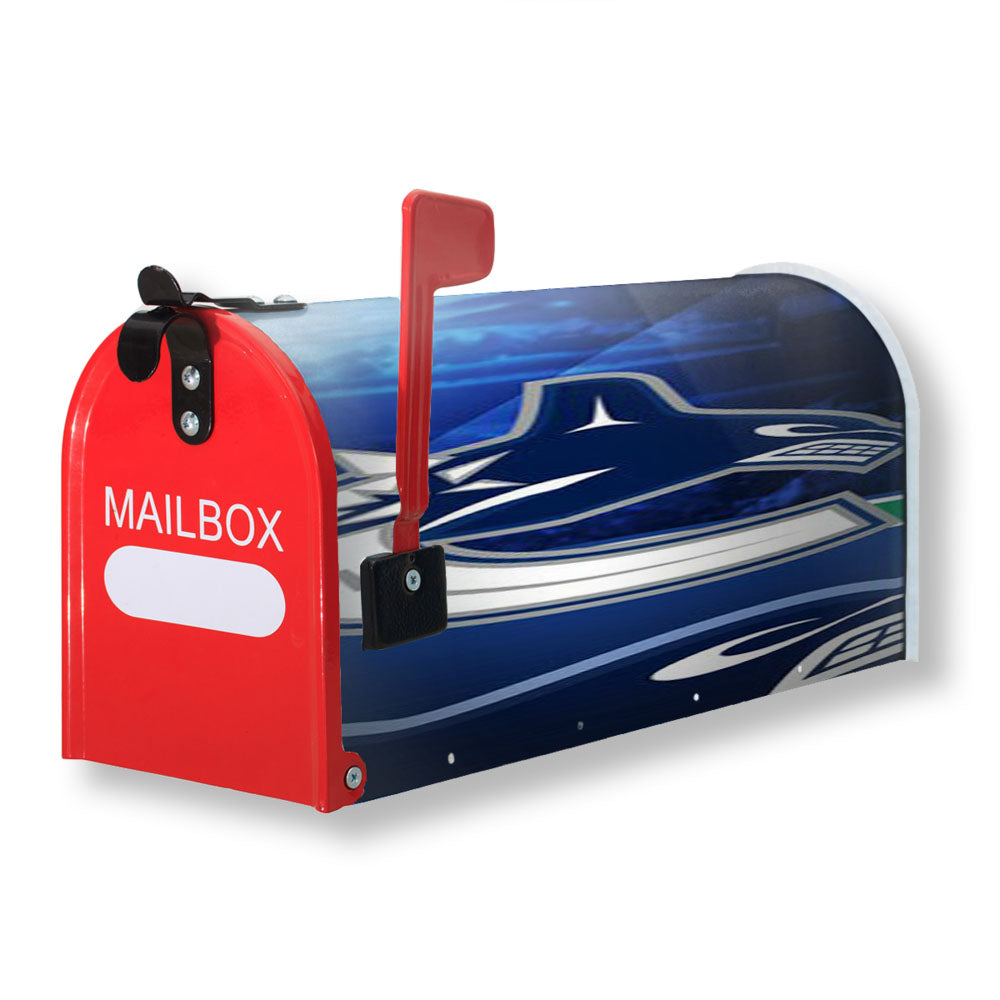 Vancouver Canucks Nhl Sport Logo Magnetic Mailbox Cover - 18.0" x 21.0"