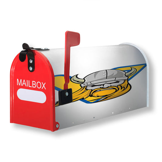 Vikings Logo Magnetic Mailbox Cover 18" x 21" Outdoor Decor