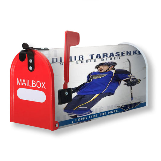 Vladimir Tarasenko St Louis Blues Hockey Magnetic Mailbox Cover 18" x 21" Outdoor Decor