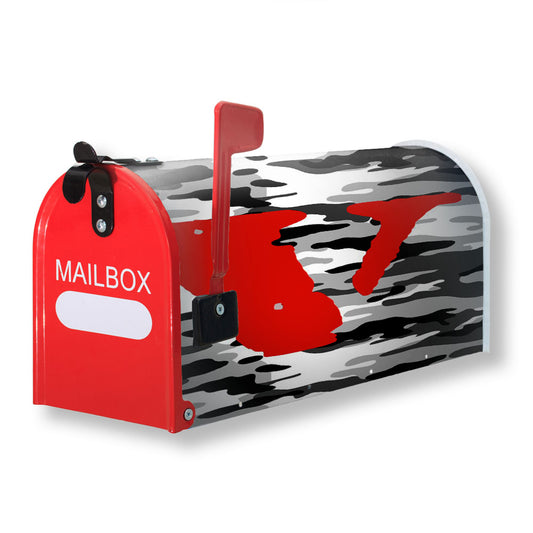 Vlone Camo Ash Magnetic Mailbox Cover 18" x 21" Outdoor Decor