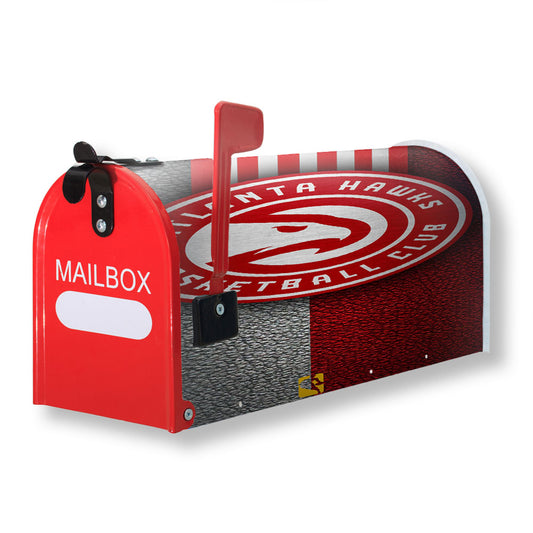 Wallpaper Sport Logo Basketball Atlanta Hawks Nba Magnetic Mailbox Cover 18" x 21" Outdoor Decor