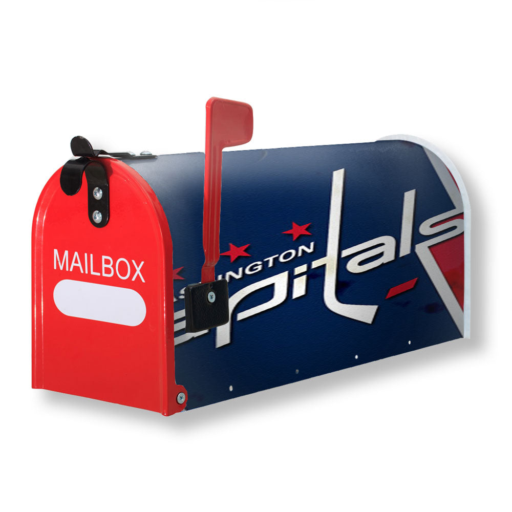 Washington Capitals Grunge Magnetic Mailbox Cover - 18.0" x 21.0"