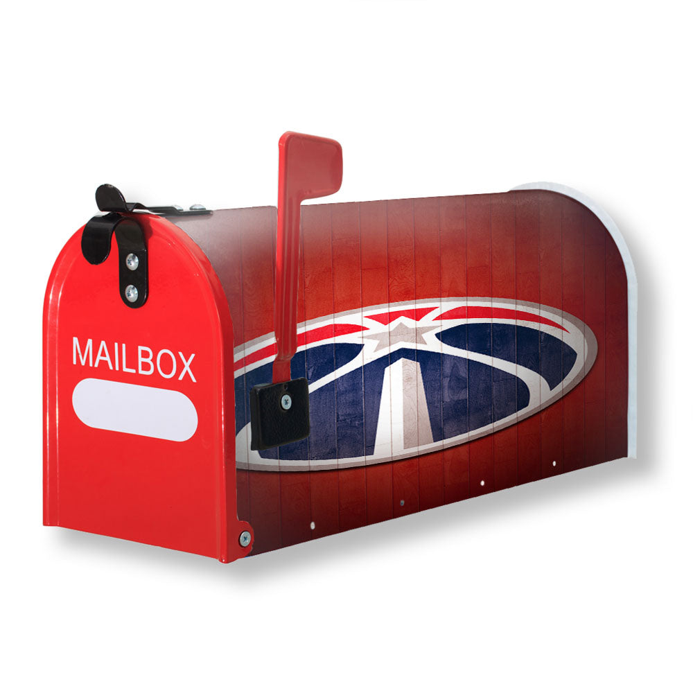 Washington Wizard Hardwood Magnetic Mailbox Cover - 18.0" x 21.0"