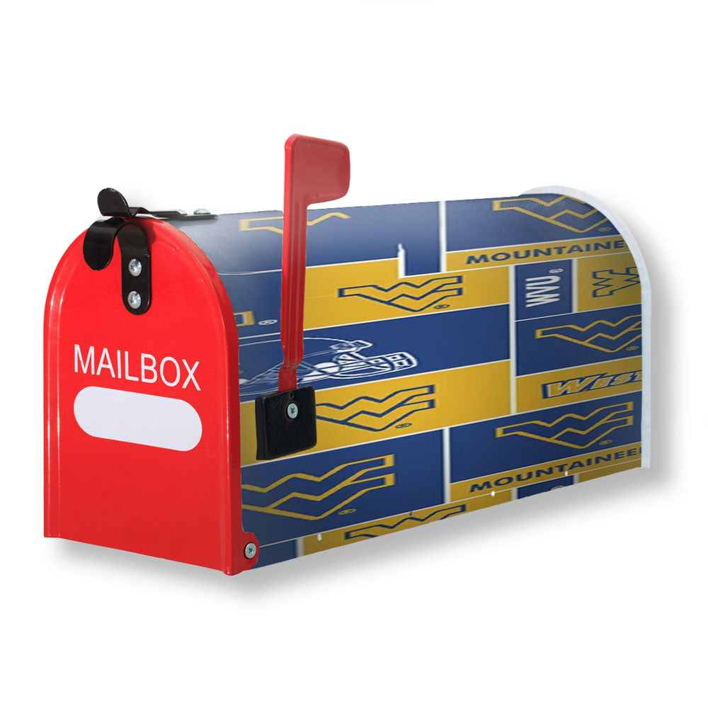 West Virginia Wvu Mountaineers Magnetic Mailbox Cover - 18.0" x 21.0"