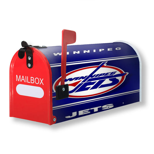 Winnipeg Jets Magnetic Mailbox Cover 18" x 21" Outdoor Decor