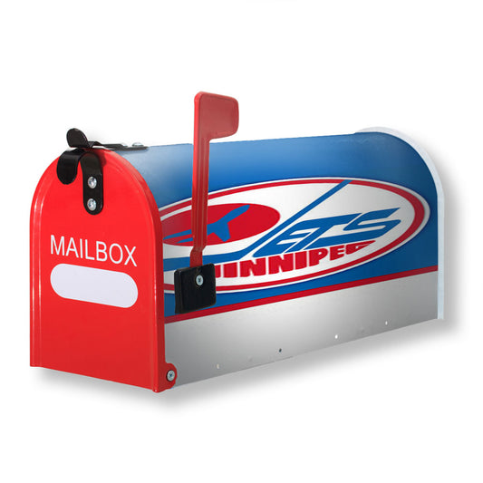 Winnipeg Jets Emblem Magnetic Mailbox Cover 18" x 21" Outdoor Decor