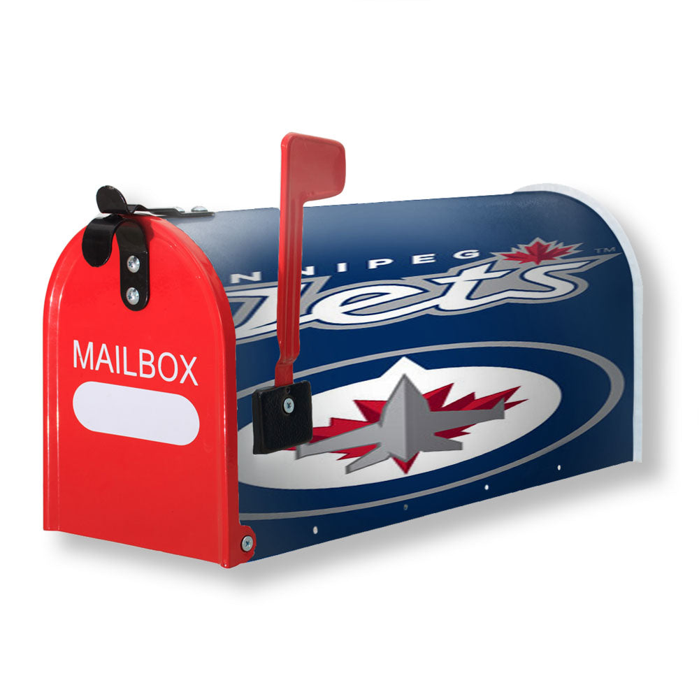 Winnipeg Jets Poster Magnetic Mailbox Cover - 18.0" x 21.0"