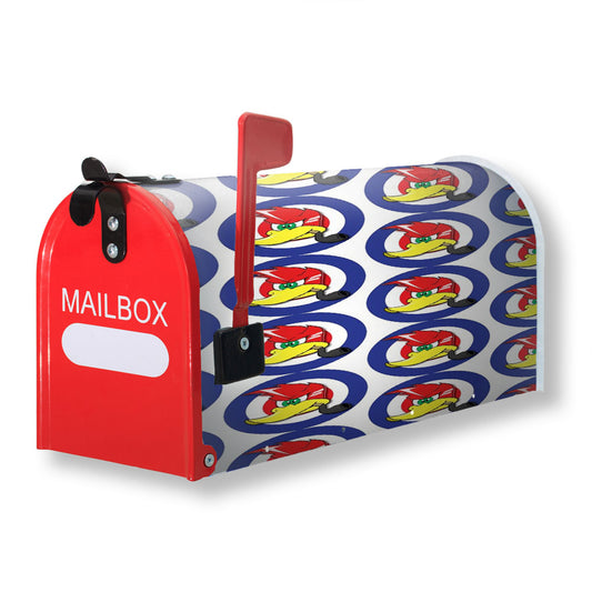 Woody Woodpecker Pattern Magnetic Mailbox Cover 18" x 21" Outdoor Decor