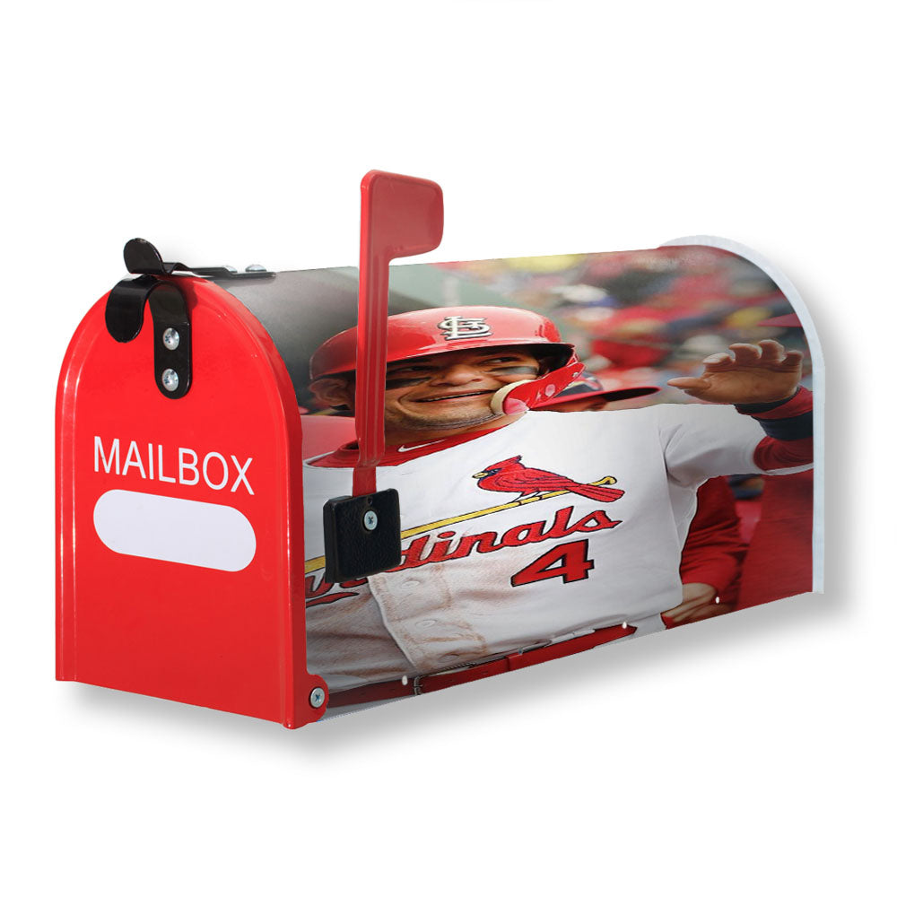 Yadier Molina Cardinal Magnetic Mailbox Cover - 18.0" x 21.0"