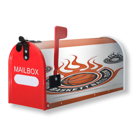 Your Basketball Team Magnetic Mailbox Cover 18" x 21" Outdoor Decor