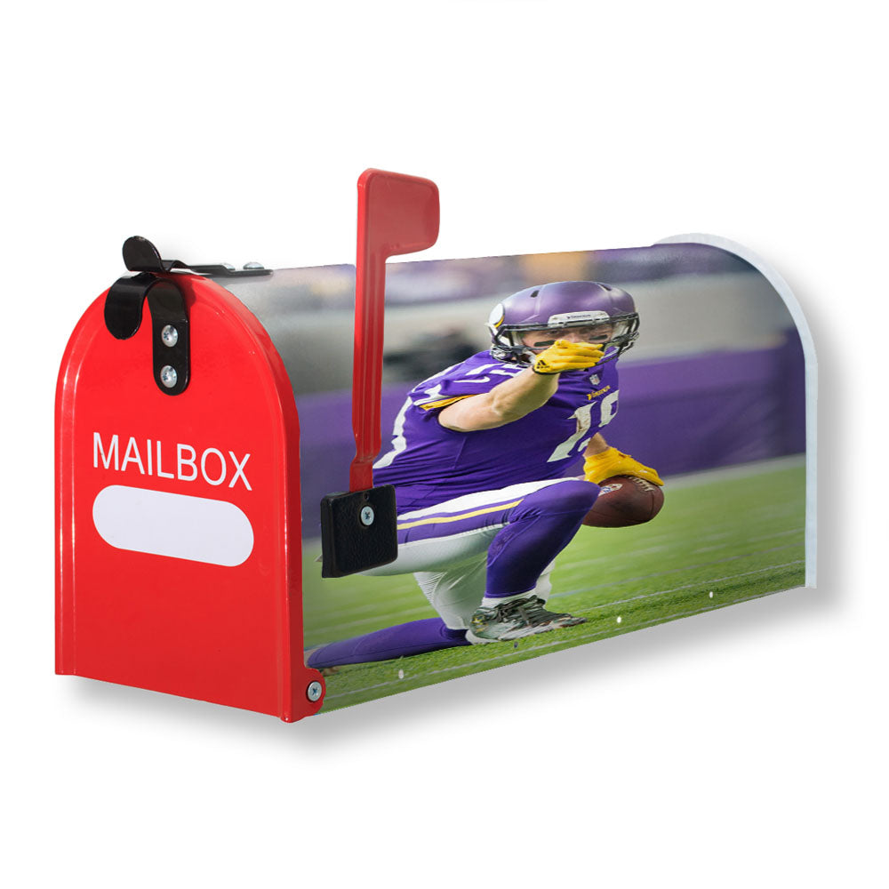 Adam Thielen Minnesota Vikings Magnetic Mailbox Cover - 18.0" x 21.0"