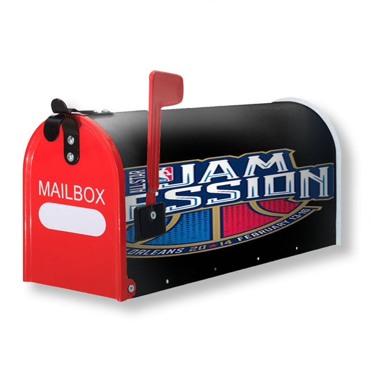 All Star Jam Session Black Magnetic Mailbox Cover 18" x 21" Outdoor Decor