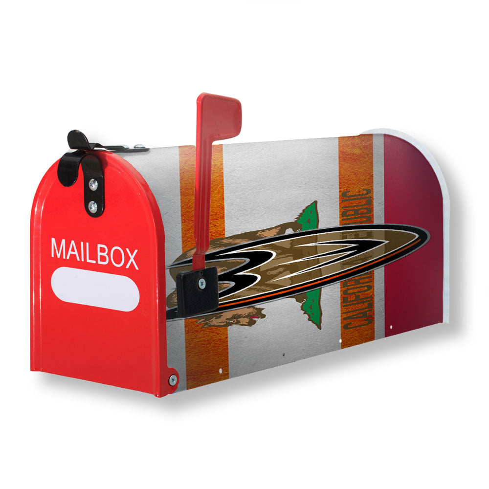 Anaheim Ducks California Republic Magnetic Mailbox Cover - 18.0" x 21.0"