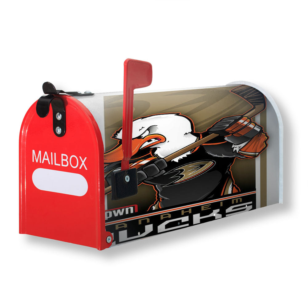 Anaheim Ducks Hockey Magnetic Mailbox Cover - 18.0" x 21.0"