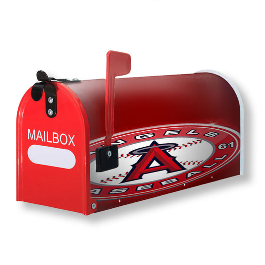 Angeles Basenball Anehim Magnetic Mailbox Cover 18" x 21" Outdoor Decor