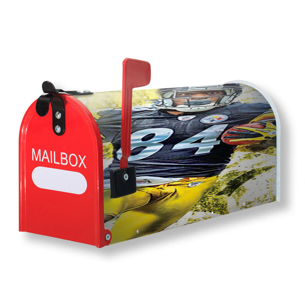 Antonio Brown Pittsburgh Steelers Magnetic Mailbox Cover - 18.0" x 21.0"