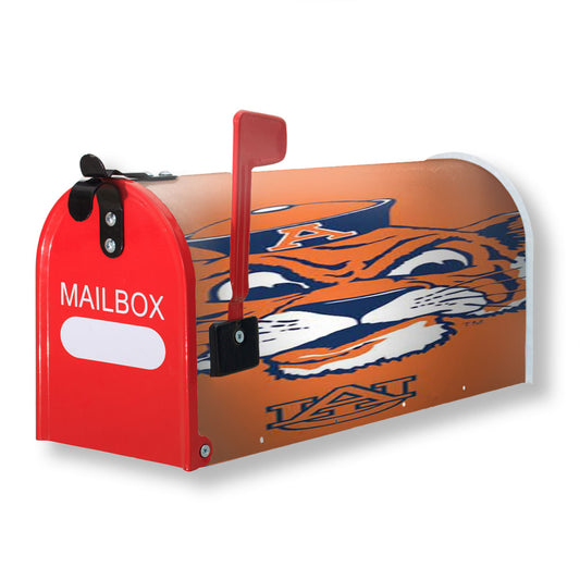 Auburn Tigers Face Magnetic Mailbox Cover 18" x 21" Outdoor Decor