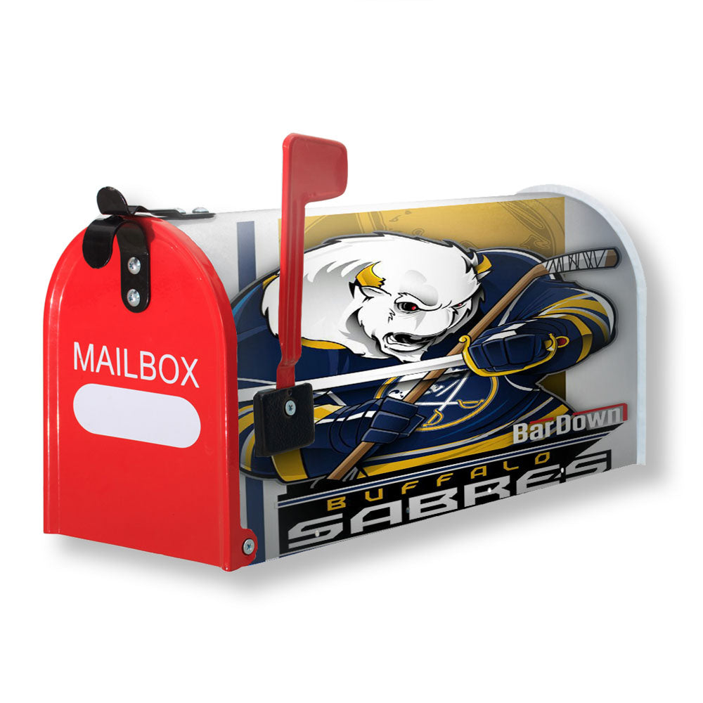 Buffalo Sabres Magnetic Mailbox Cover - 18.0" x 21.0"
