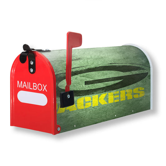 Green Packers Green Wall Magnetic Mailbox Cover 18" x 21" Outdoor Decor