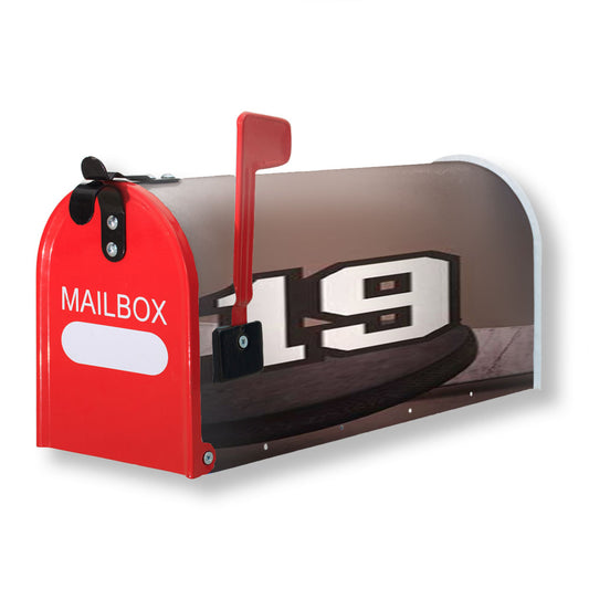 Hockey Magnetic Mailbox Cover 18" x 21" Outdoor Decor
