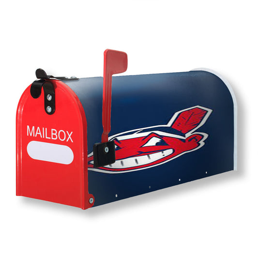 Indian Boy Face Magnetic Mailbox Cover 18" x 21" Outdoor Decor