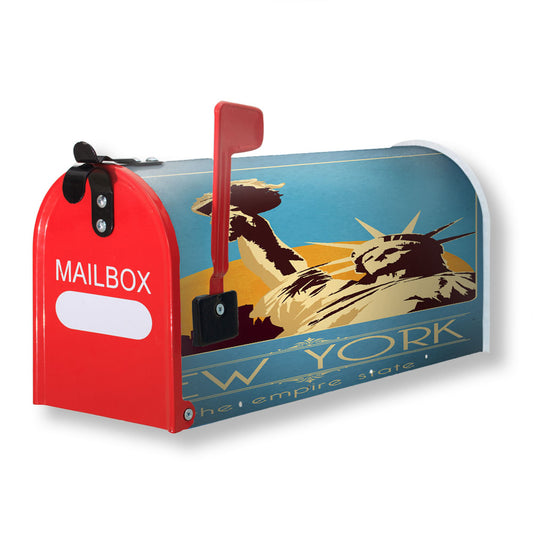 New York The Empire State Magnetic Mailbox Cover 18" x 21" Outdoor Decor