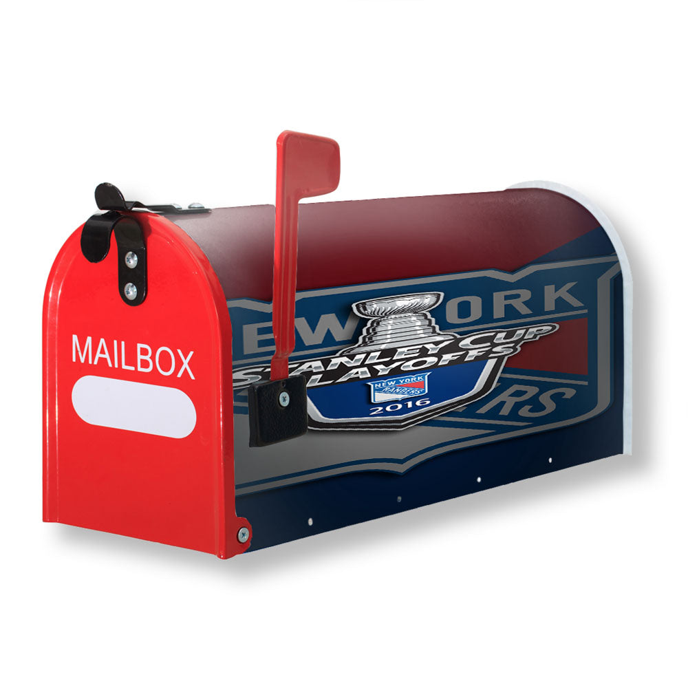 Ny Rangers 2016 Playoffs Magnetic Mailbox Cover - 18.0" x 21.0"