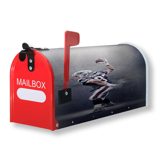 Patriots Super Bowl Wallpaper Li Wallpaper Touchdown Magnetic Mailbox Cover 18" x 21" Outdoor Decor