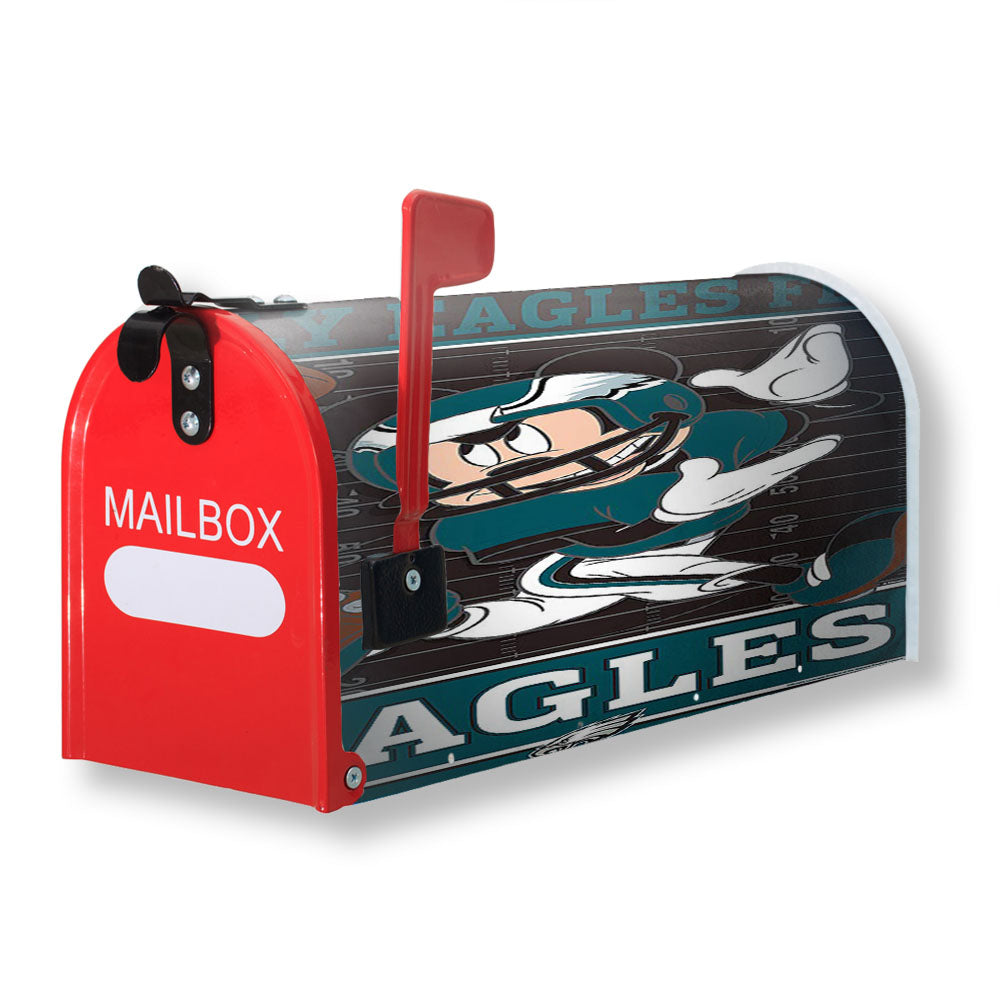 Philadelphia Eagles Disney Mickey Mouse Magnetic Mailbox Cover - 18.0" x 21.0"