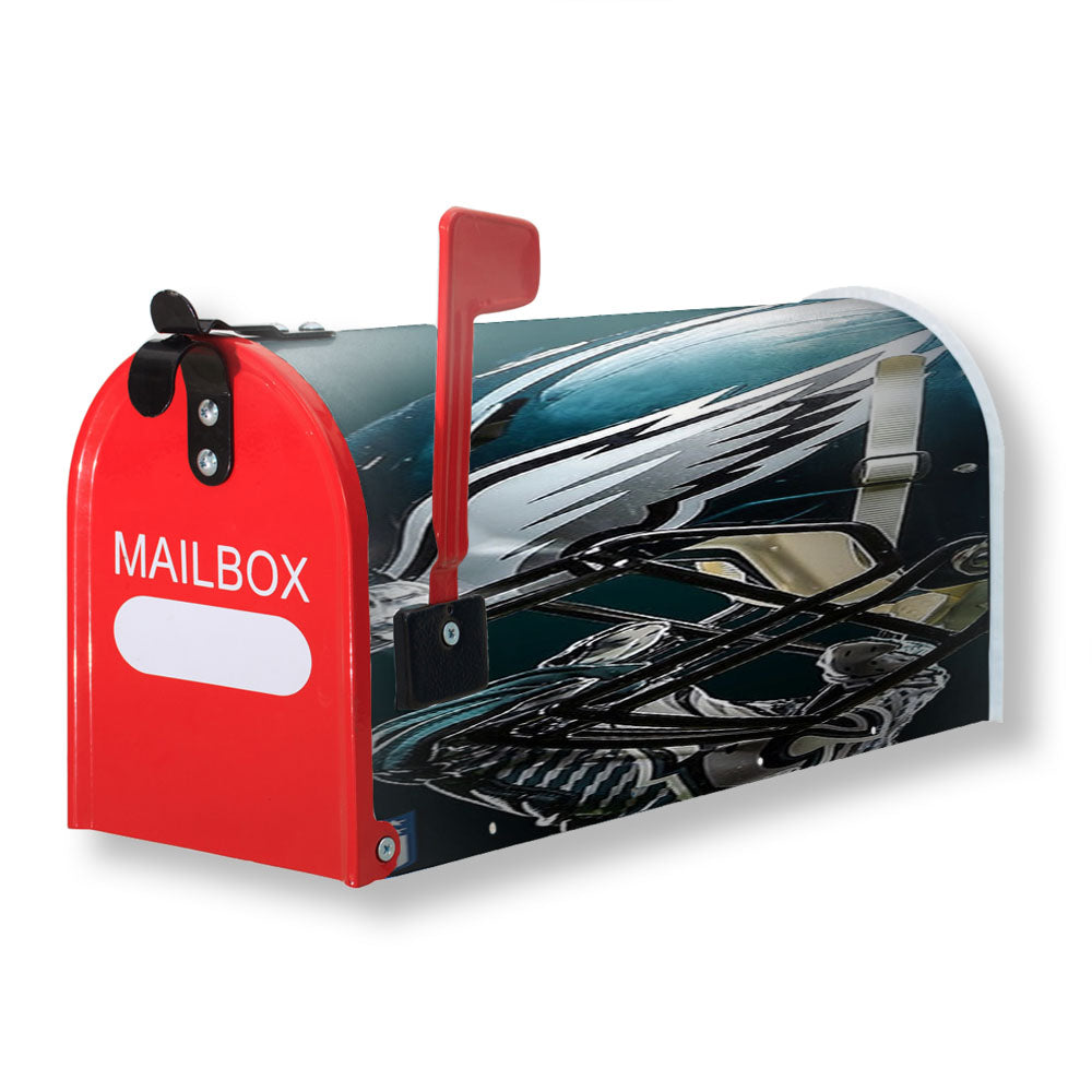 Philadelphia Eagles Nfl Helmet Magnetic Mailbox Cover - 18.0" x 21.0"