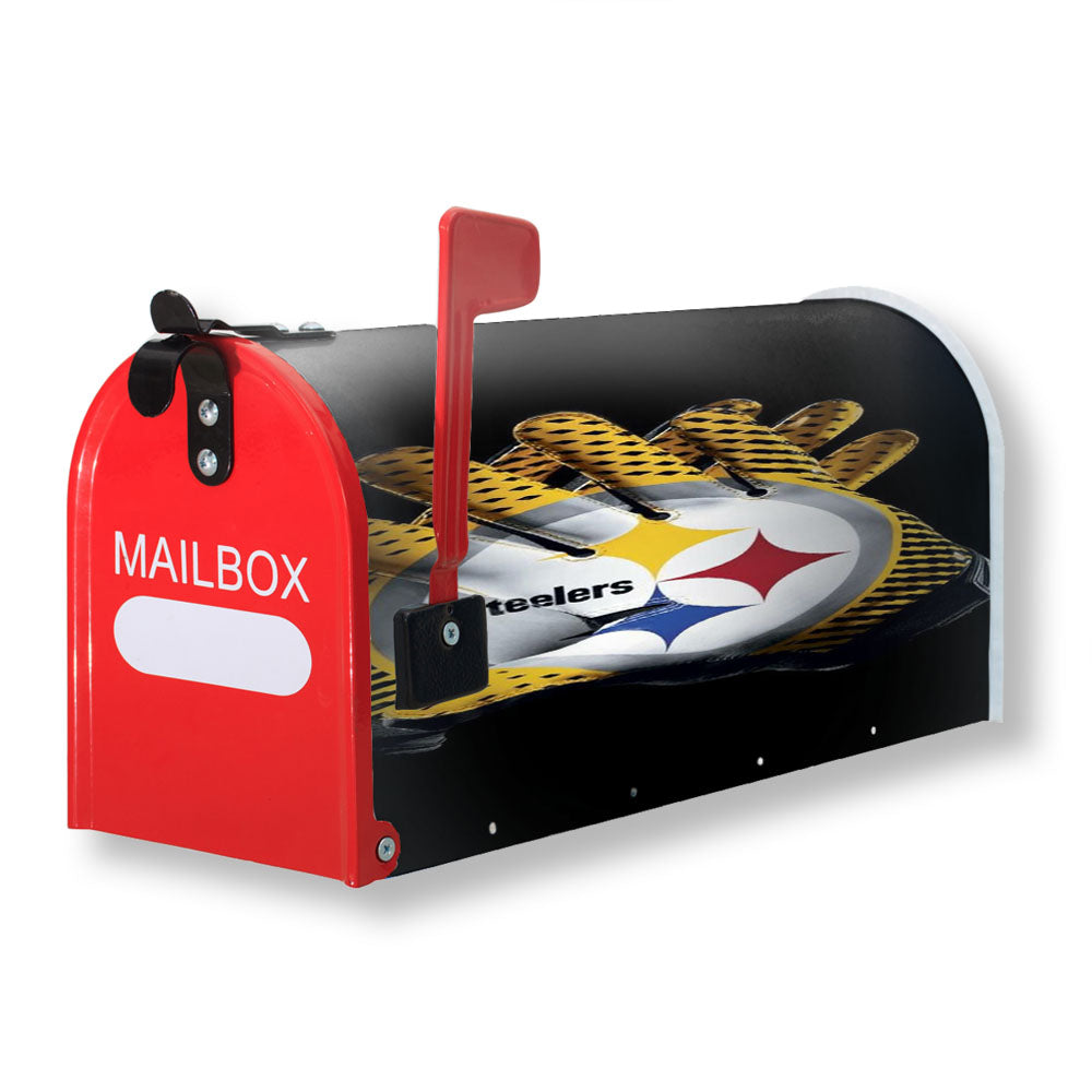 Pittsburgh Steelers 4 Magnetic Mailbox Cover - 18.0" x 21.0"