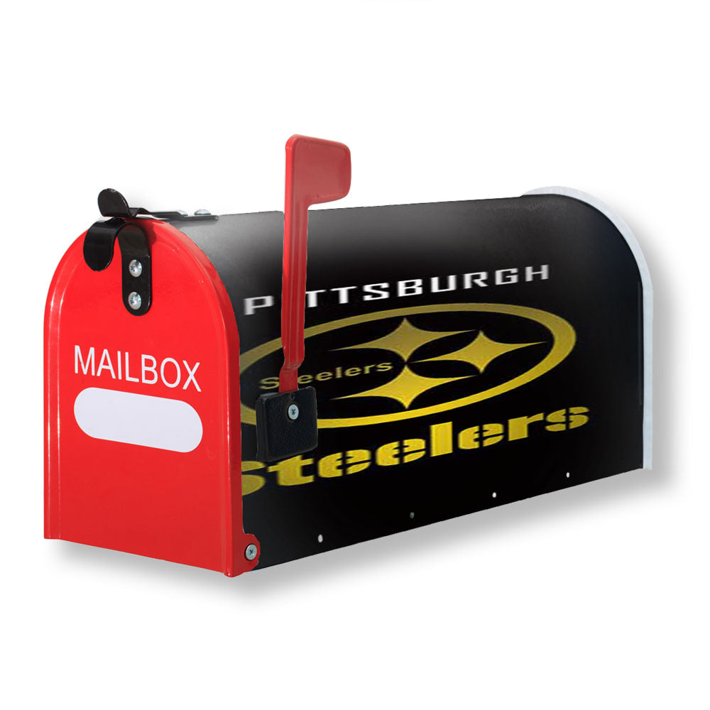 Pittsburgh Steelers Gold Fade Magnetic Mailbox Cover - 18.0" x 21.0"