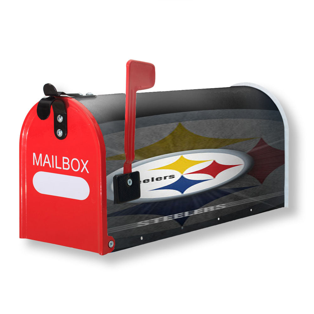 Pittsburgh Steelers Logo Magnetic Mailbox Cover - 18.0" x 21.0"